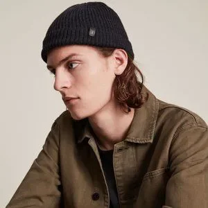 All Saints | Accessories | New Rib Mix Wool Blend Beanie By  display picture 3